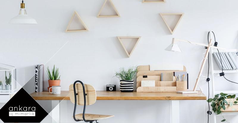 minimalist yönetici odası dekorasyonu