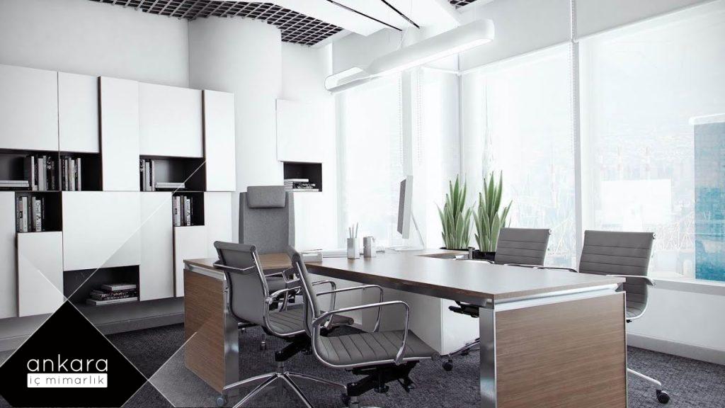 Yönetici odası için etkili ofis düzeni