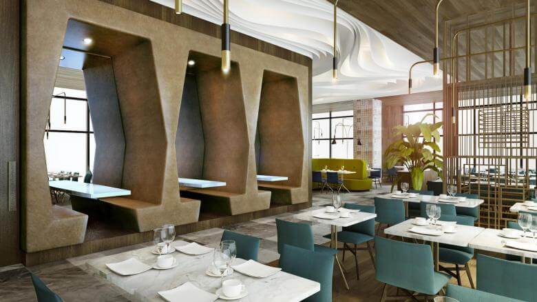  restorant iç tasarım 2053 Tiflis Steakhouse Restoranlar