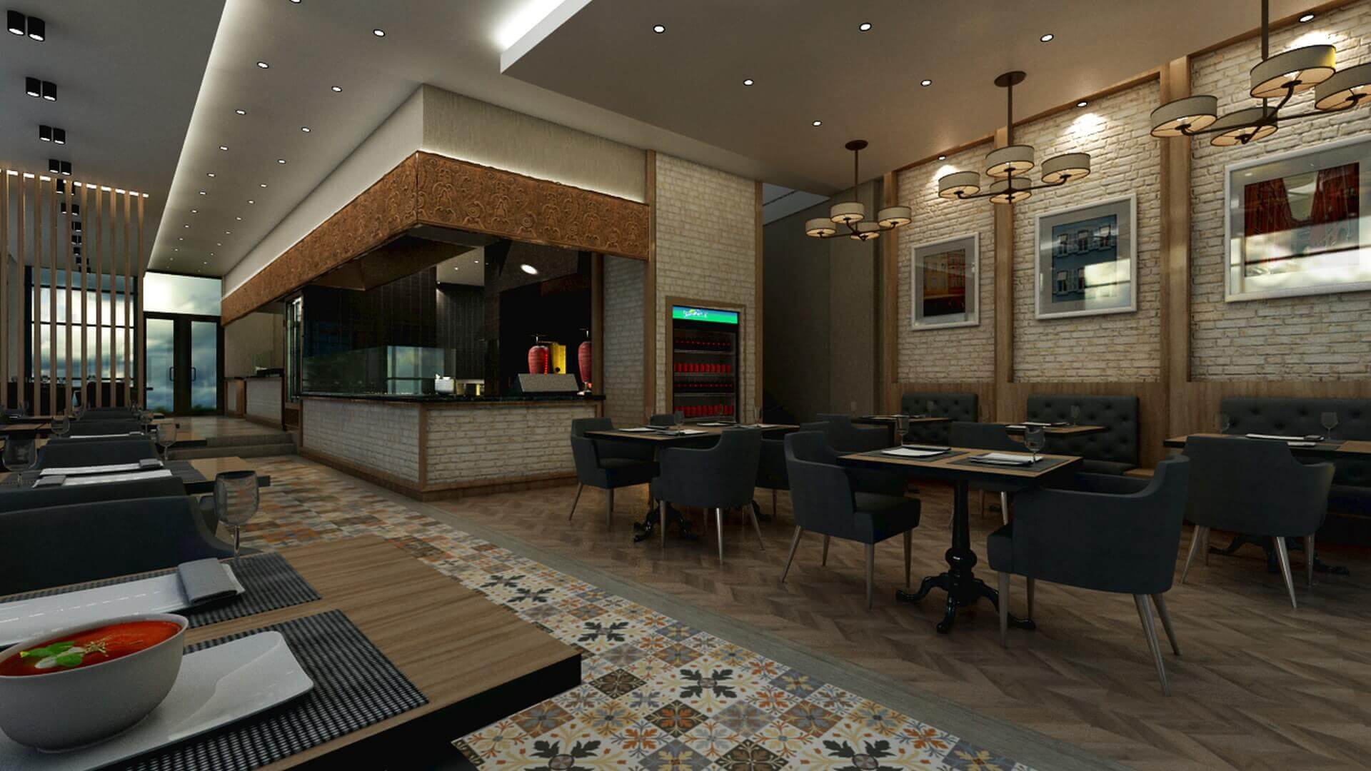  restorant iç mimar