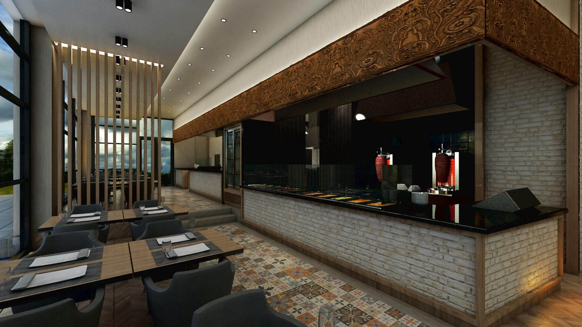  restorant iç mimar