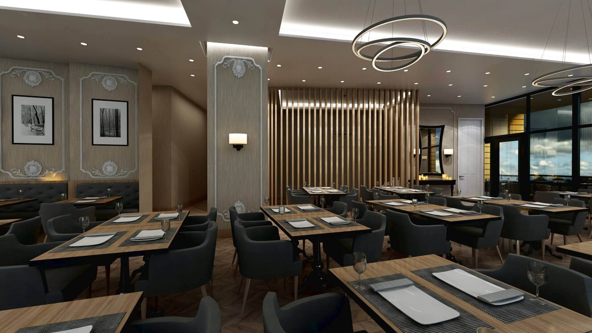  restorant iç mimar