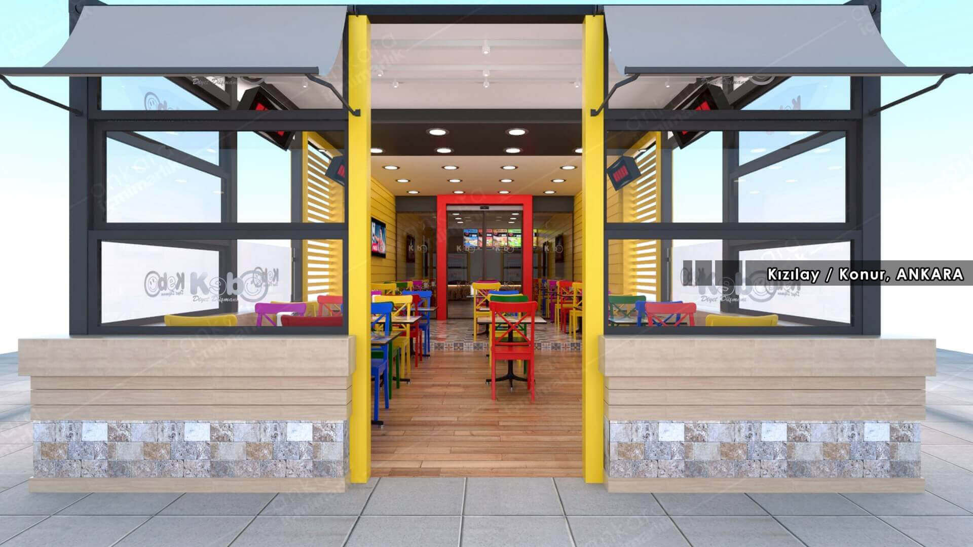  restorant iç mimar