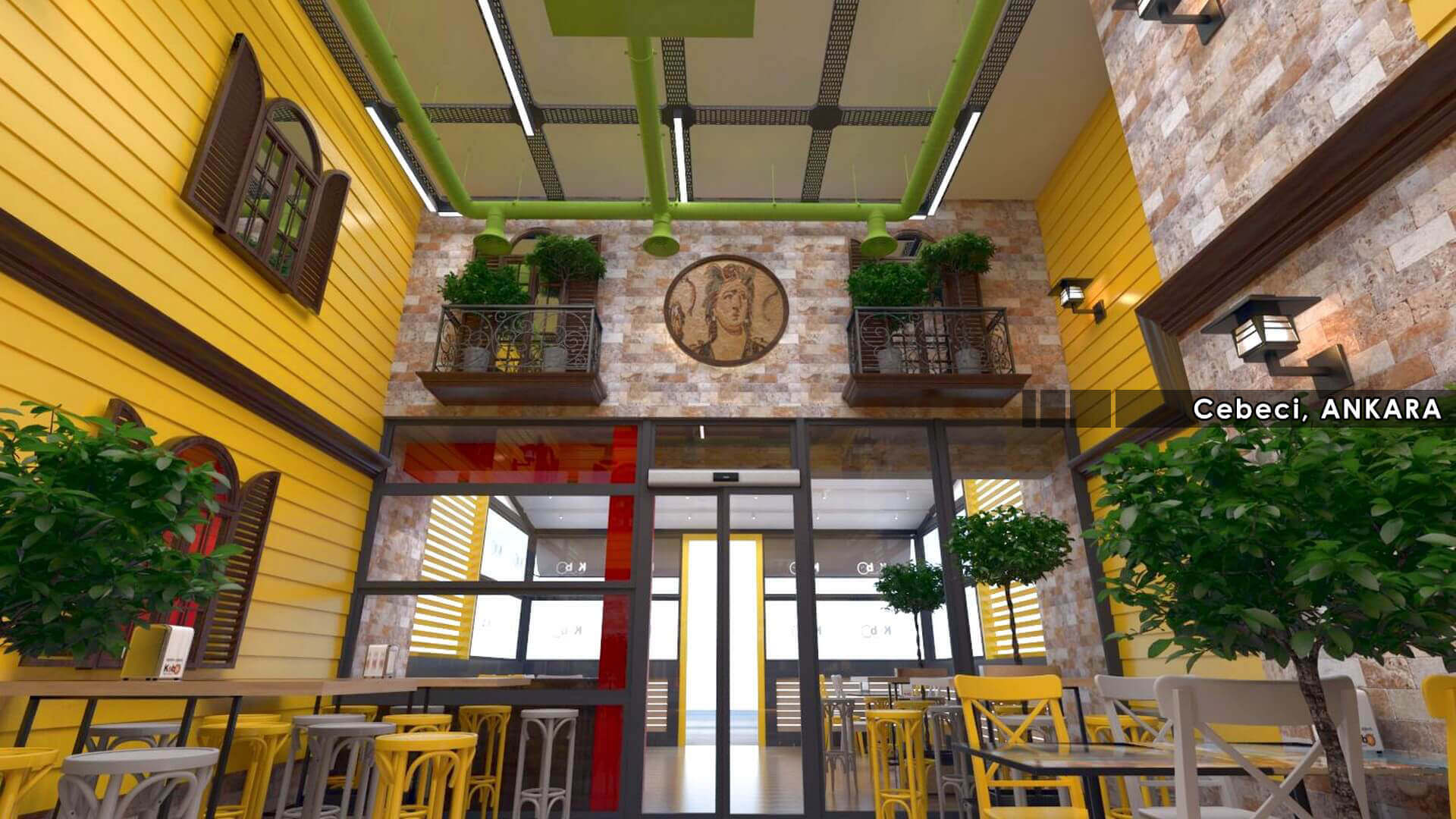  restorant iç mimar