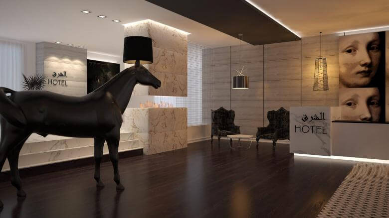  tip oda tasarımı 2133 Doğu Hotel, Tahran Oteller
