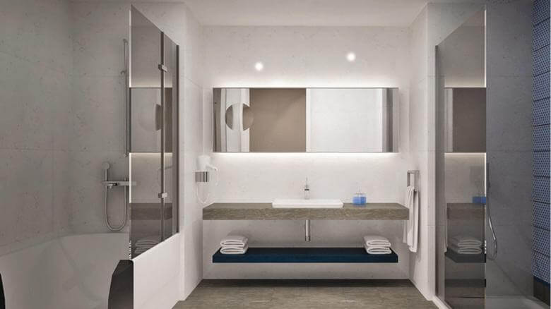  otel odası tasarımı 2140 Erbil Sheraton, IRAK Oteller