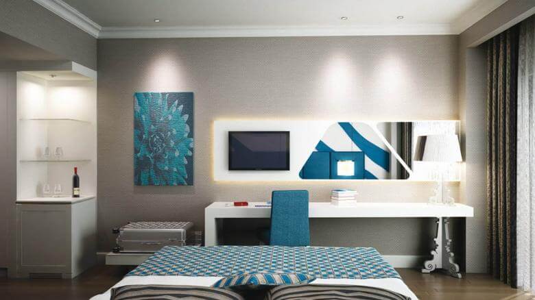  otel odası tasarımı 2144 Erbil Sheraton, IRAK Oteller