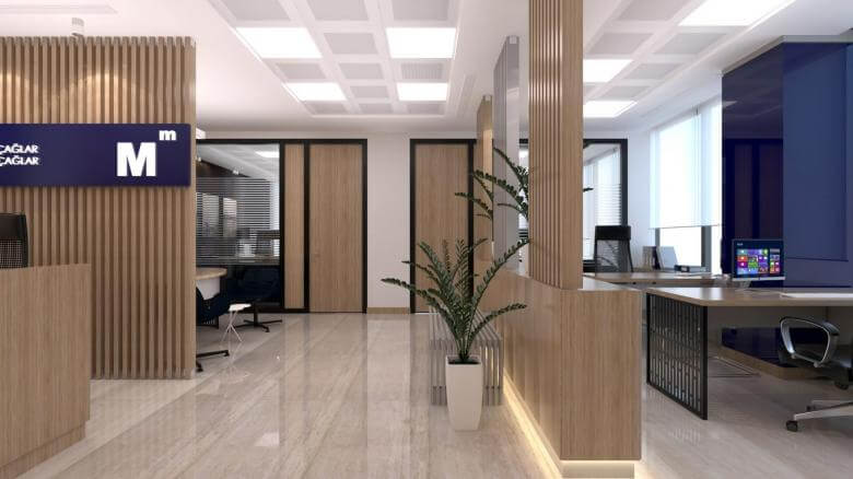 ofis içmimar 2235 A. Çağlar SMMM Ofisi Ofisler