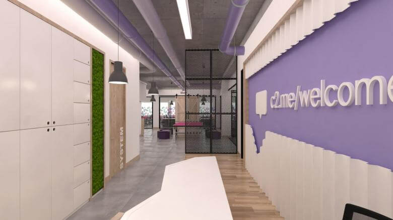 Cyberpark 2356 Connected2.me C2M Bilişim Ofisler