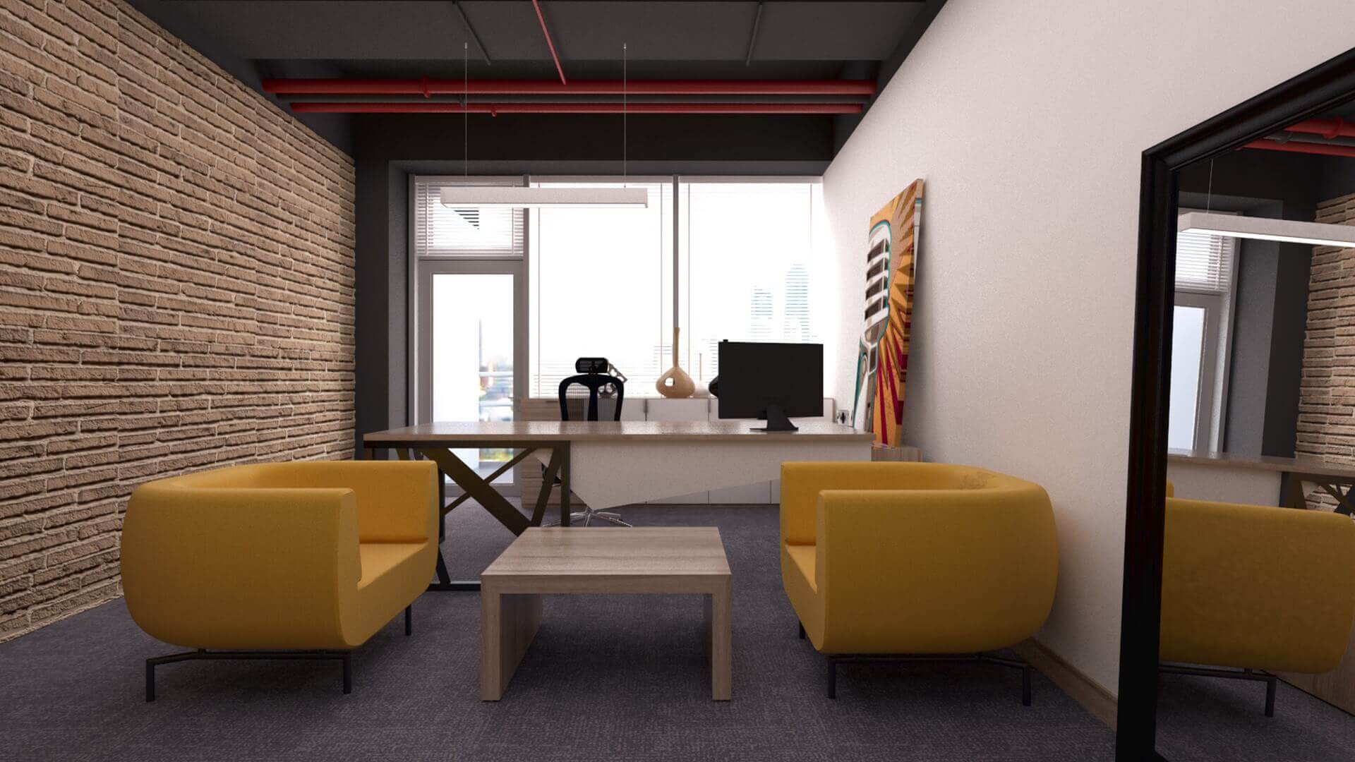 ofis dekorasyonu
