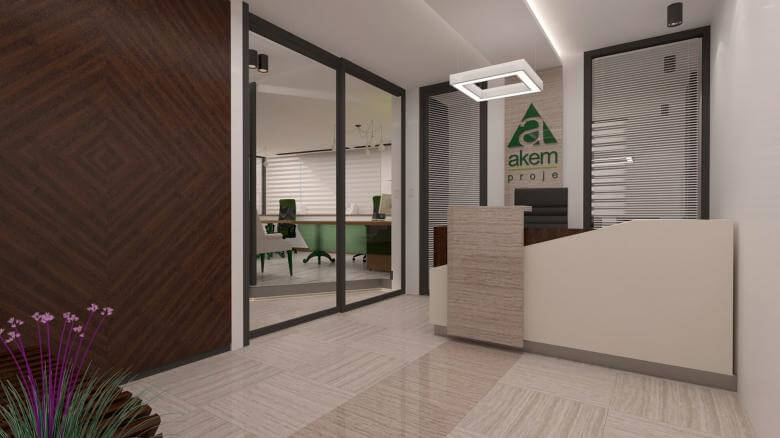 ofis içmimar 2481 Akem Gayrimenkul Ofisi Ofisler