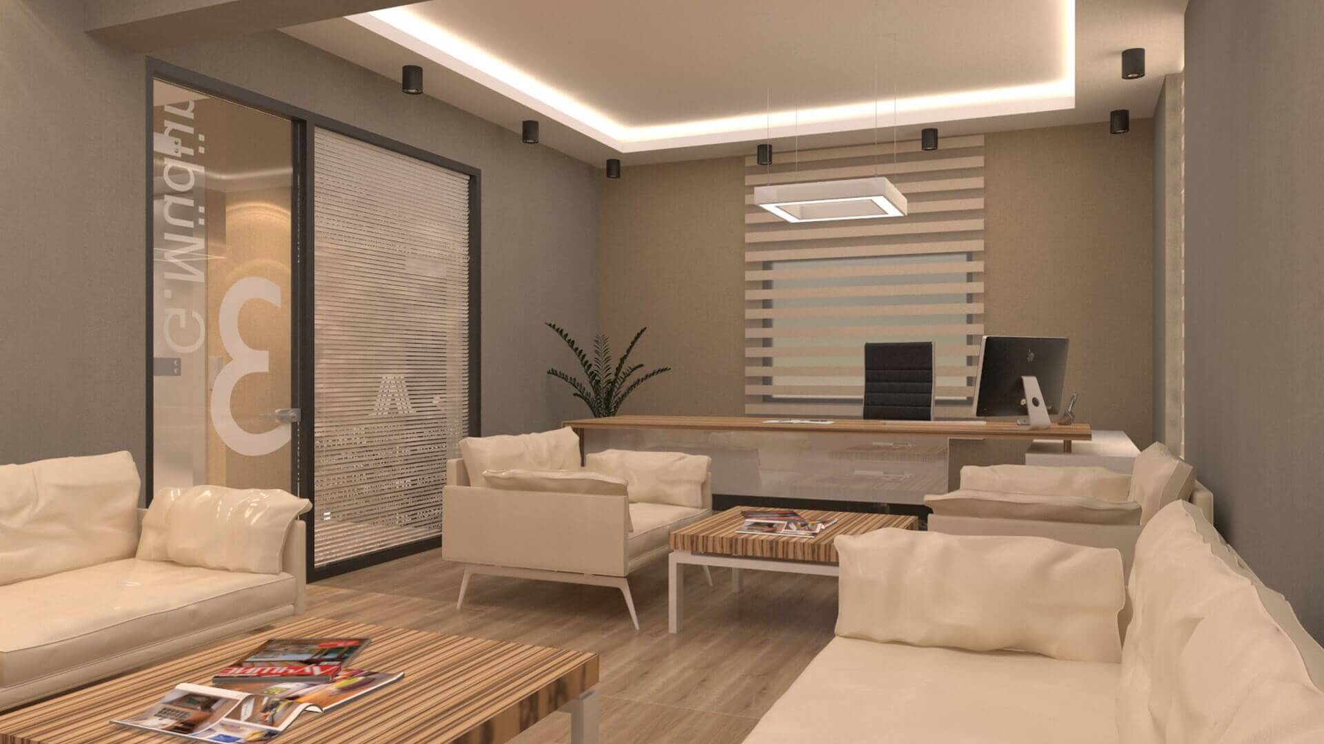 ofis dekorasyonu