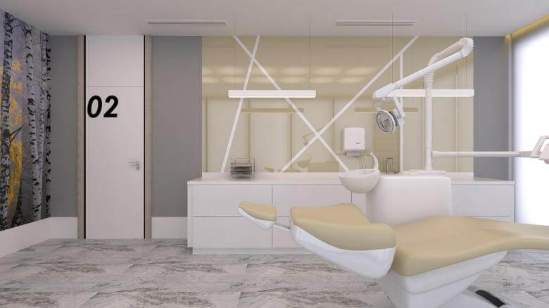  Muayenehane 2574 Diş Kliniği Tasarımı Sağlık