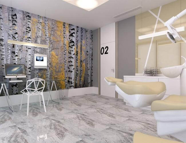 Diş kliniği 2575 Diş Kliniği Tasarımı 