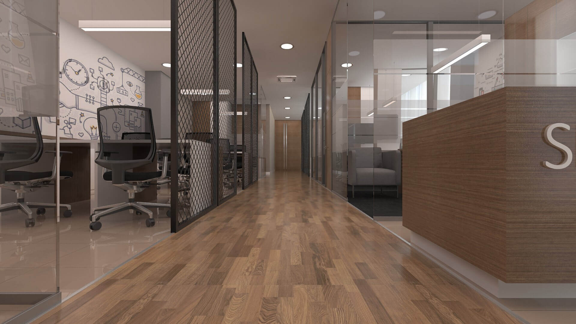 ofis dekorasyonu