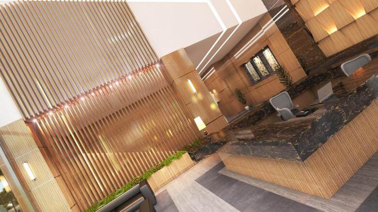 ofis içmimar 2709 Yelken İş Kulesi Girişi Ofisler