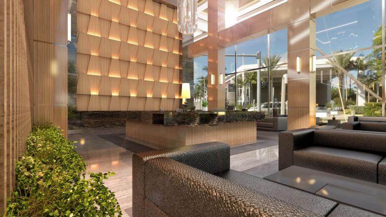 ofis içmimar 2710 Yelken İş Kulesi Girişi Ofisler
