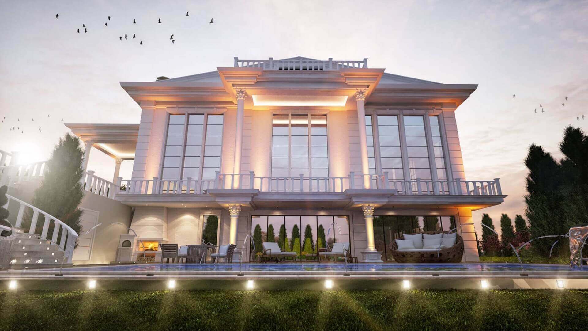  villa dekorasyonu