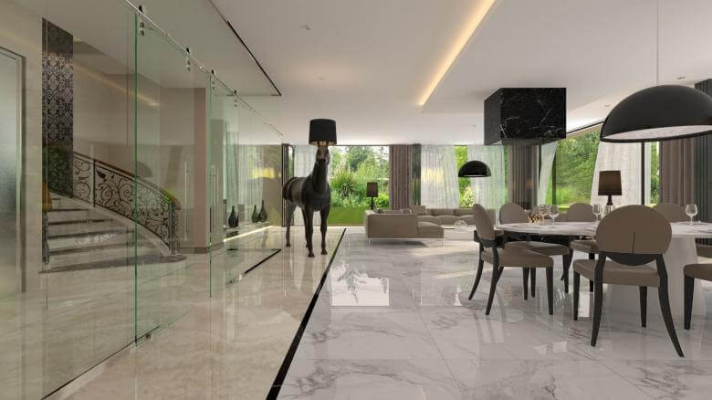 ev dekorasyonu 2814 Binsesin Sitesi Villa Konutlar
