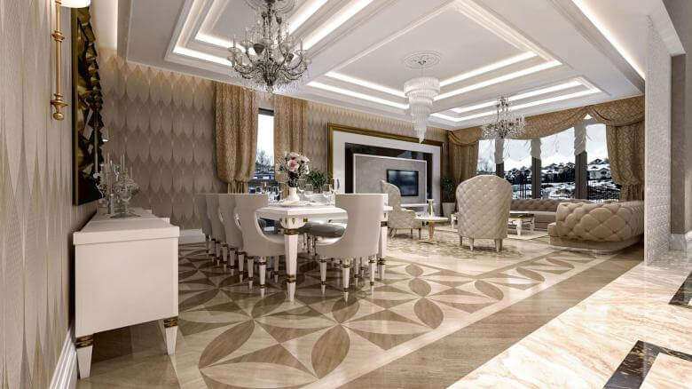  villa dekorasyonu 2828 Angora Evleri Villa Tasarımı Konutlar