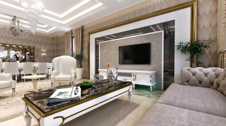  villa dekorasyonu 2843 Angora Evleri Villa Tasarımı Konutlar