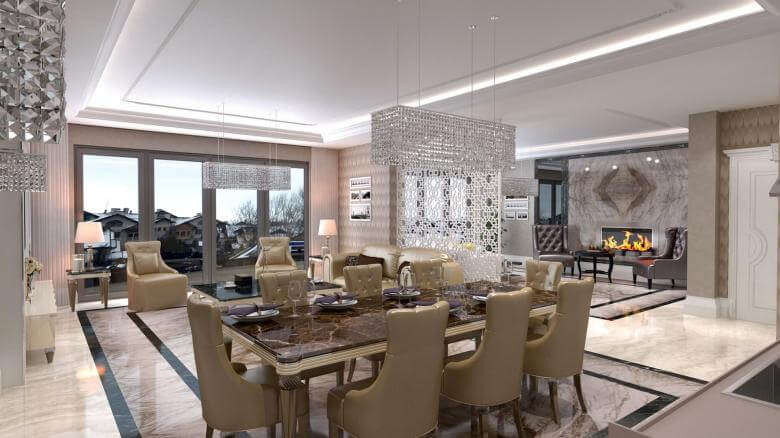 villa dekorasyonu 2848 Angora Evleri Villa Tasarımı Konutlar