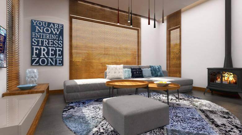  villa tasarım 2942 İncek Tek Yapı Villa Konutlar