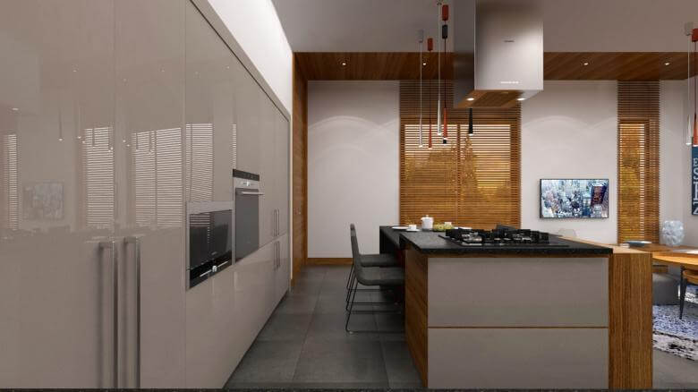  villa tasarım 2947 İncek Tek Yapı Villa Konutlar