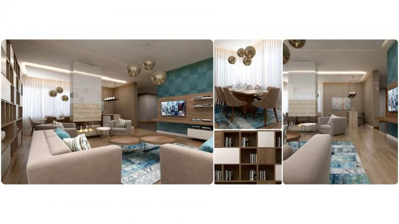  villa tasarım 2948 İncek Tek Yapı Villa Konutlar