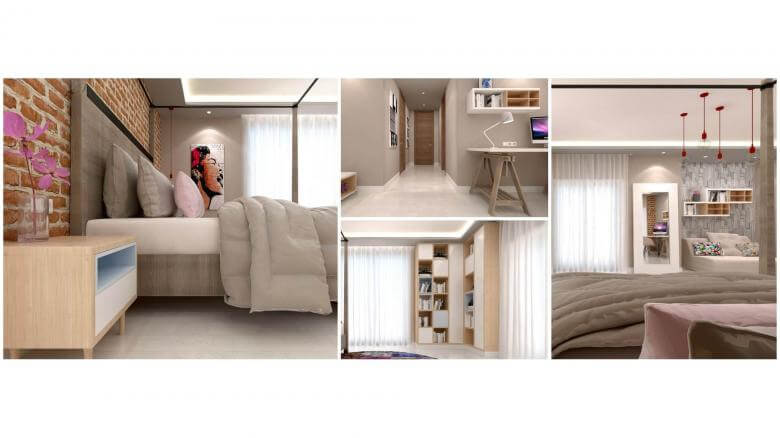  villa tasarım 2980 İncek Tek Yapı Villa Konutlar