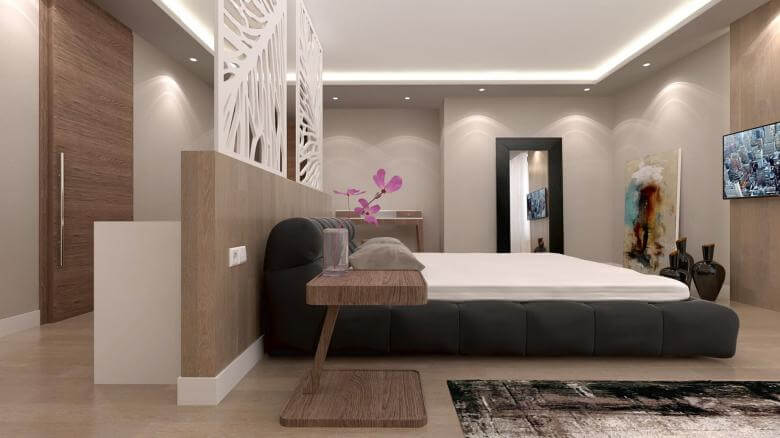  villa tasarım 2989 İncek Tek Yapı Villa Konutlar