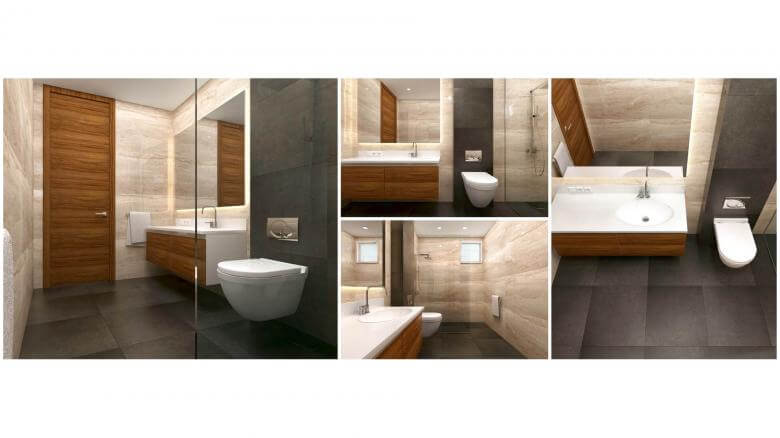  villa tasarım 3005 İncek Tek Yapı Villa Konutlar