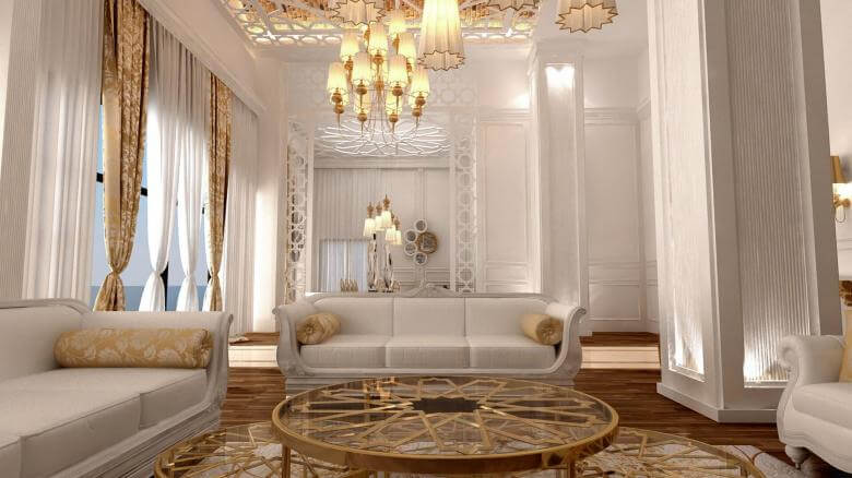  villa dekorasyonu 3020 Oran Rezidans Konutlar