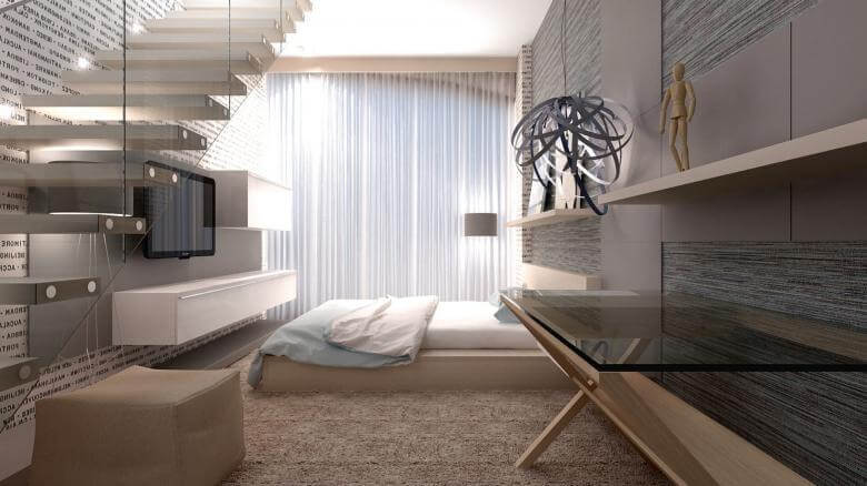  villa dekorasyonu 3040 Oran Rezidans Konutlar