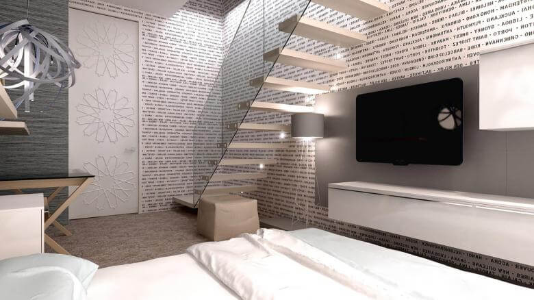  villa dekorasyonu 3041 Oran Rezidans Konutlar