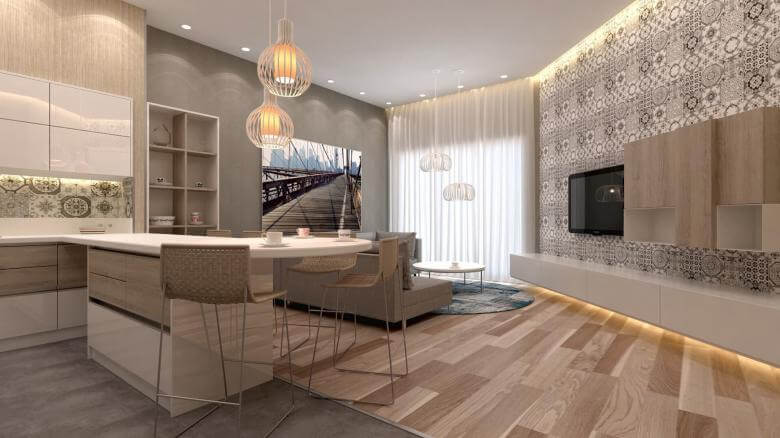  villa tasarım 3189 D. Aslan Dairesi Konutlar