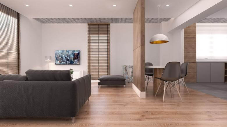  villa dekorasyonu 3246 Loft Daire Tasarımı Konutlar
