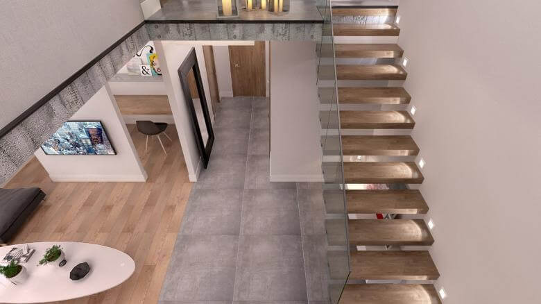  villa dekorasyonu 3251 Loft Daire Tasarımı Konutlar
