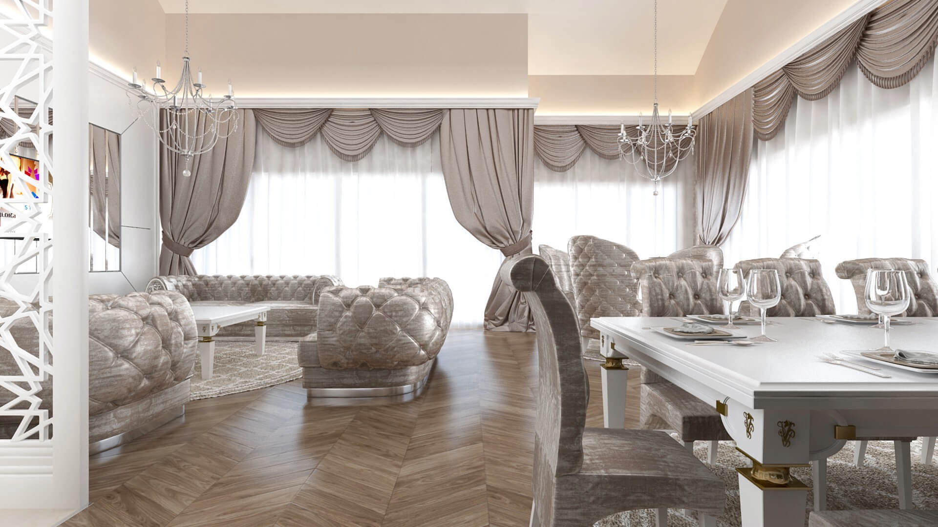 Ankara villa dekorasyon