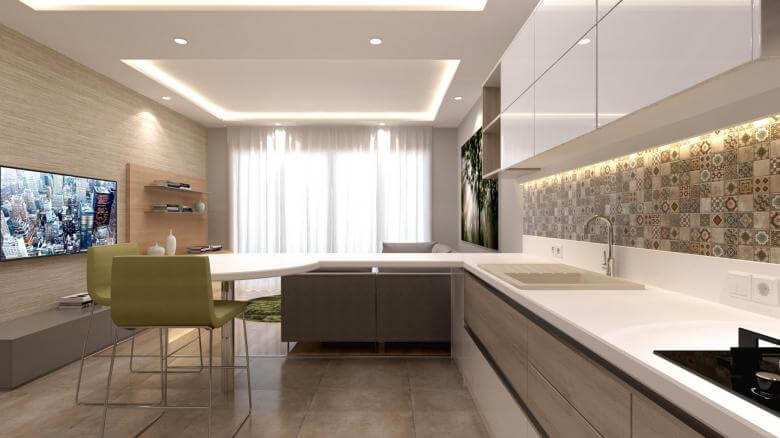  villa dekorasyonu 3356 F. Külahçı Dairesi Konutlar
