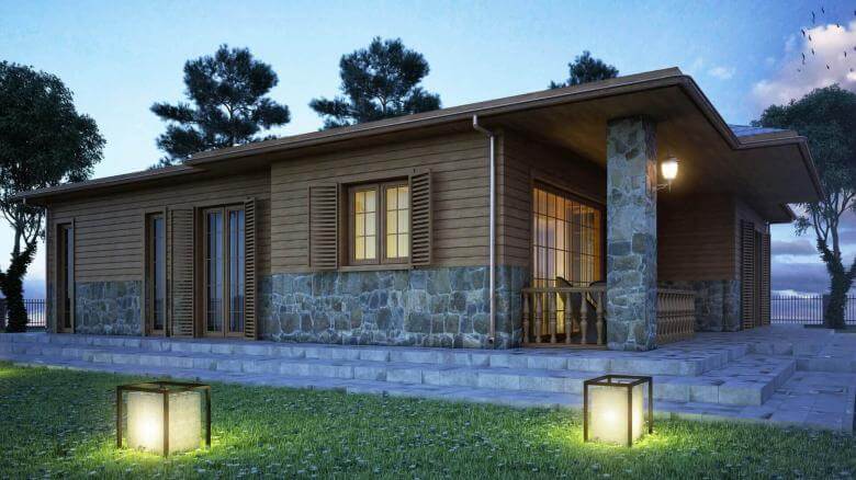  villa dekorasyonu 3400 Ekolojik Muratlı Köy Konutlar
