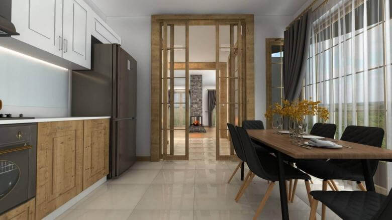  villa dekorasyonu 3410 Ekolojik Muratlı Köy Konutlar