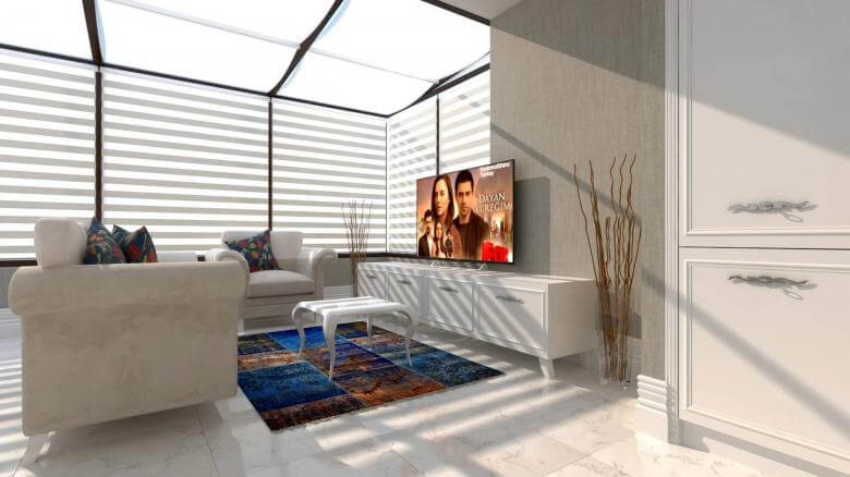  villa tasarım 3427 Aslan Konutu Konutlar