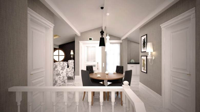  villa tasarım 3447 Aslan Konutu Konutlar