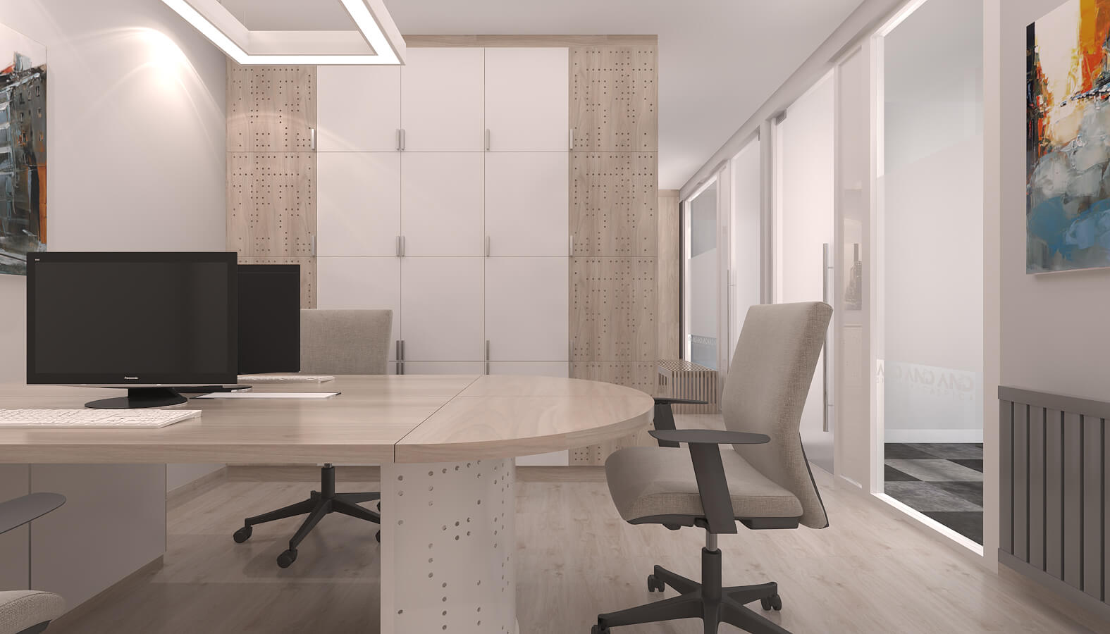 ofis dekorasyonu