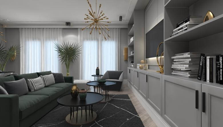  villa tasarım 3558 BT Evi Konutlar