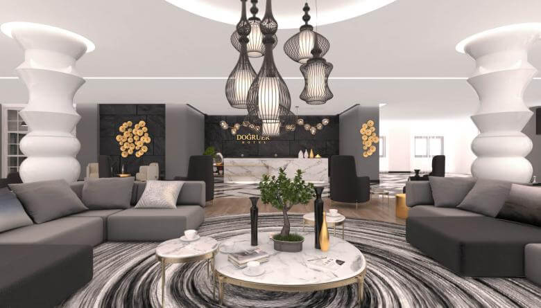  otel odası tasarımı 3580 Doğruer hotel Oteller