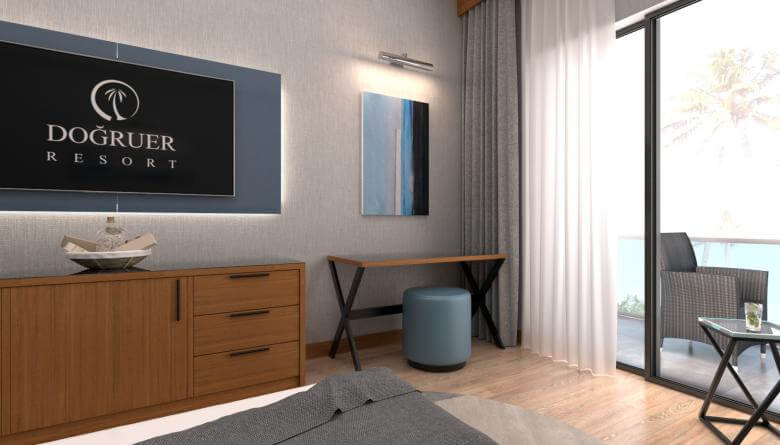  otel odası tasarımı 3608 Doğruer hotel Oteller