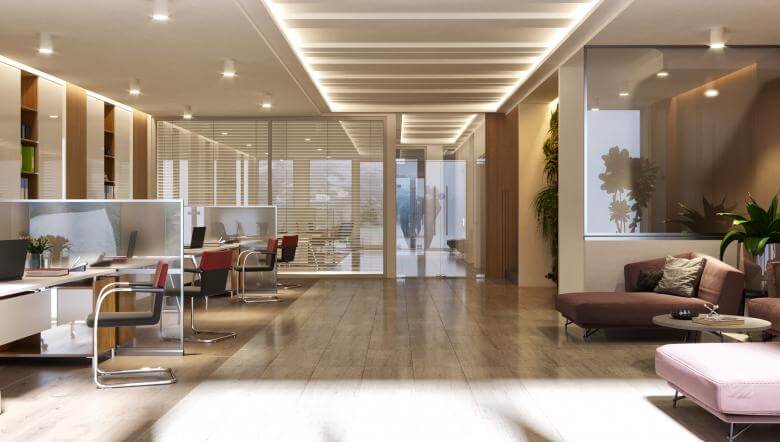 ofis dekorasyonu 3621 MC Hidrolik Ofisler