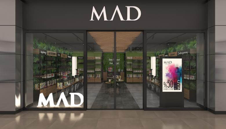 perakende mağaza 3704 MAD Parfumeur Perakende